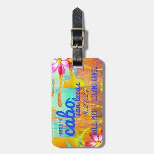 CABO SAN LUCAS-Bagagelabel Bagagelabel (Voorkant verticaal)