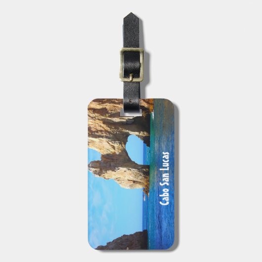 Cabo San Lucas Beach Mexico Bagagelabel (Voorkant verticaal)