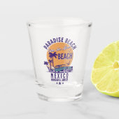 Cabo San Lucas Beach Mexico | Mexican Paradise Shot Glas (Voorkant)