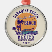 Cabo San Lucas Beach Mexico | Tropical Beach Metalen Ornament (Voorkant)