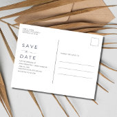 Cabo San Lucas Bestemming Bruiloft Bewaar de datum Aankondigingskaart