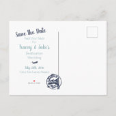 Cabo San Lucas Bestemming Bruiloft Bewaar de datum Aankondigingskaart (Achterkant)