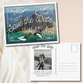Cabo San Lucas Bruiloft Save the Date Briefkaart