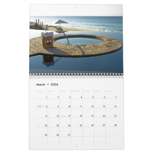 Cabo San Lucas Calendar Kalender (Mar 2026)