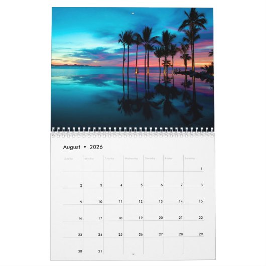 Cabo San Lucas Calendar Kalender (Aug 2026)