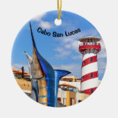 Cabo San Lucas Ceramic Ornament (Voorkant)