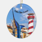 Cabo San Lucas Ceramic Ornament (Links)