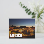 Cabo San Lucas Cityscape at Sunset, Mexico Briefkaart (Staand voorkant)