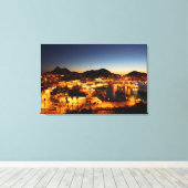 Cabo San Lucas Cityscape at Sunset, Mexico Canvas Afdruk (Insitu (Houten vloer))