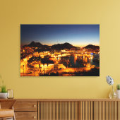 Cabo San Lucas Cityscape at Sunset, Mexico Canvas Afdruk (Insitu (Woonkamer))
