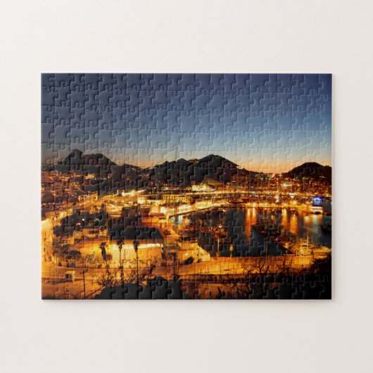 Cabo San Lucas Cityscape at Sunset, Mexico Legpuzzel (Horizontaal)