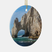 Cabo San Lucas | Eindboog van land | Mexico-kerami Keramisch Ornament (Rechts)