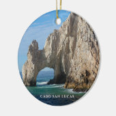 Cabo San Lucas | Eindboog van land | Mexico-kerami Keramisch Ornament (Links)