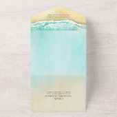 Cabo San Lucas | El Arco | Bestemmingsweddenschap All In One Uitnodiging (Buitenkant)