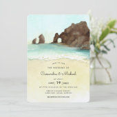 Cabo San Lucas | El Arco | Trouwlocatie  Kaart (Staand voorkant)