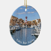 Cabo San Lucas Graphic, keramisch sieraad Keramisch Ornament (Rechts)