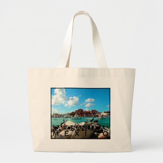 Cabo San Lucas Grote Tote Bag (Voorkant)