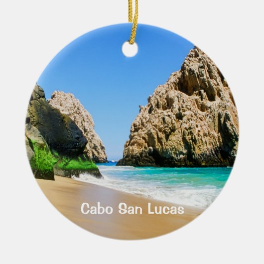 Cabo San Lucas Keramisch Ornament (Voorkant)