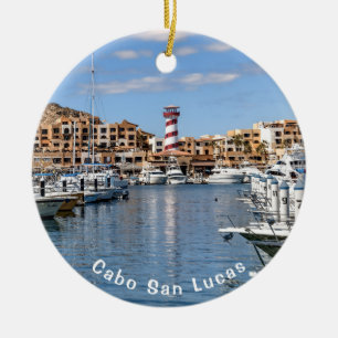 Cabo San Lucas Marina, keramisch sieraad Keramisch Ornament