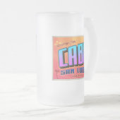 CABO SAN LUCAS MATGLAS BIERPUL (Voorkant rechts)