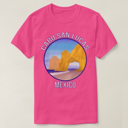 Cabo San Lucas Mexico 1 T-shirt (Design voorkant)
