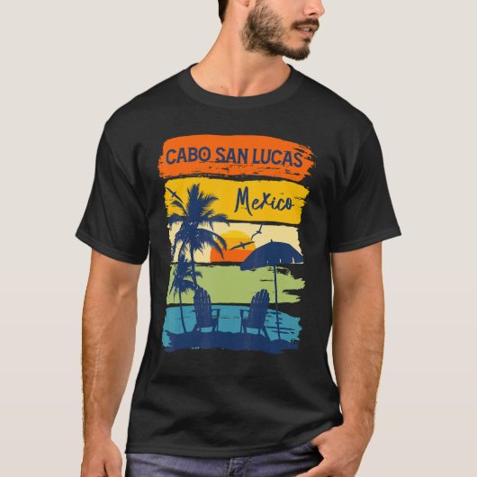 Cabo San Lucas Mexico 2022 Vacation Couples Family T-shirt (Voorkant)