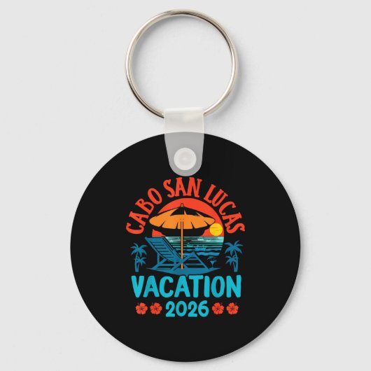 Cabo San Lucas Mexico 2026 Family Vacation Beach S Sleutelhanger (Voorkant)