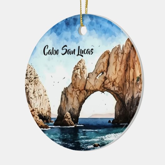 Cabo San Lucas Mexico Beach Arch Keramisch Ornament (Links)