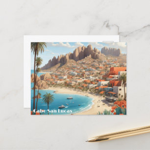 Cabo San Lucas Mexico Beach Ocean Trip Briefkaart
