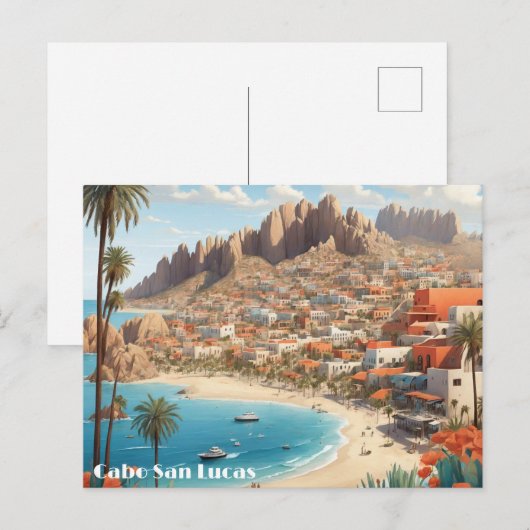 Cabo San Lucas Mexico Beach Ocean Trip Briefkaart (Voorkant / Achterkant)