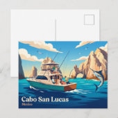 Cabo San Lucas Mexico Briefkaart (Voorkant / Achterkant)