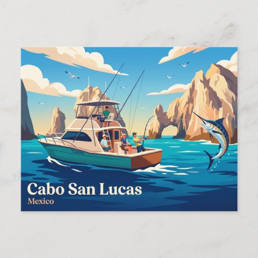 Cabo San Lucas Mexico Briefkaart (Voorkant)