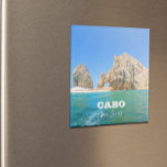 Cabo San Lucas Mexico De Arch El Archo Magneet<br><div class="desc">Dit ontwerp kan worden gepersonaliseerd door op de aanpassingsknop te klikken en de naam, initialen of woorden te wijzigen. U kunt de tekstkleur en de stijl ook veranderen of de tekst voor een slechts ontwerp van het afbeelding schrappen. Neem contact met me op colorflowcreations@gmail.com als je dit ontwerp op een...</div>