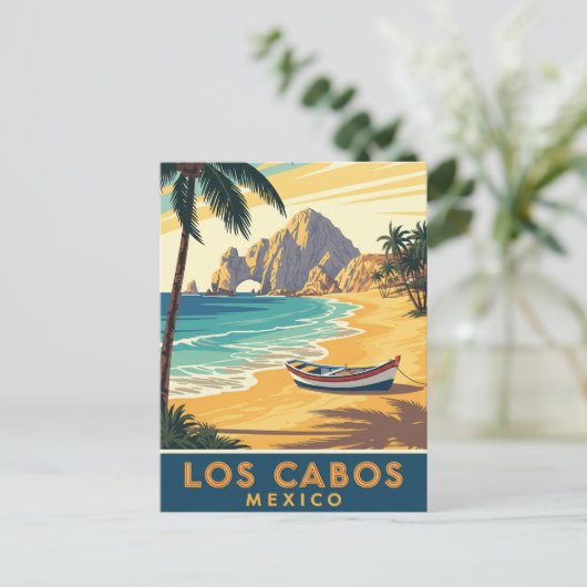 Cabo San Lucas Mexico El Arco Reizen Briefkaart (Staand voorkant)