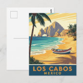 Cabo San Lucas Mexico El Arco Reizen Briefkaart (Voorkant / Achterkant)