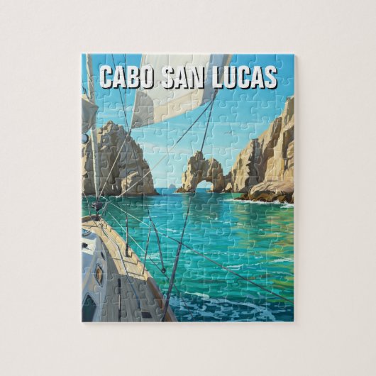 Cabo San Lucas Mexico El Arco Reizen Legpuzzel (Verticaal)