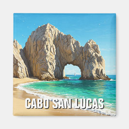 Cabo San Lucas Mexico El Arco Reizen Magneet