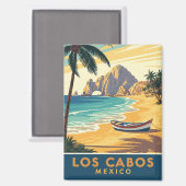 Cabo San Lucas Mexico El Arco Reizen Magneet (Voorkant / Achterkant)