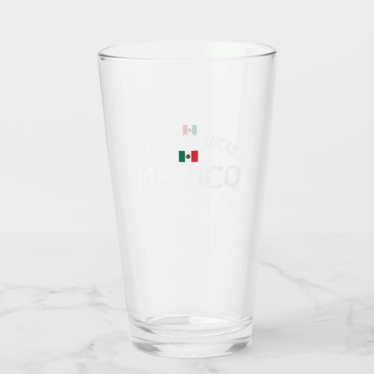 Cabo San Lucas Mexico Glas (Achterkant)