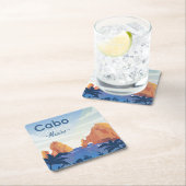 Cabo San Lucas Mexico Kartonnen Onderzetters (Insitu)