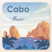 Cabo San Lucas Mexico Kartonnen Onderzetters (Voorkant)
