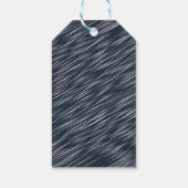 Cabo San Lucas Mexico Marine Kaart Bruiloft Welkom Cadeaulabel (Achterkant)