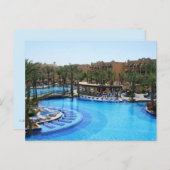 Cabo San Lucas Mexico Pool Uitzicht Briefkaart (Voorkant / Achterkant)