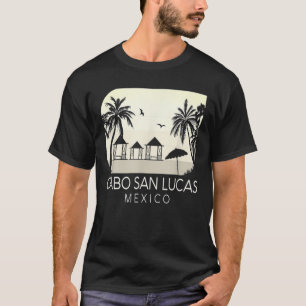Cabo San Lucas Mexico Retro Mexican Resort Vacatio T-shirt