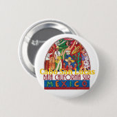 CABO SAN LUCAS Mexico Ronde Button 5,7 Cm (Voorkant /achterkant)