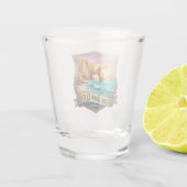 Cabo San Lucas Mexico Shot Glas (Achterkant)