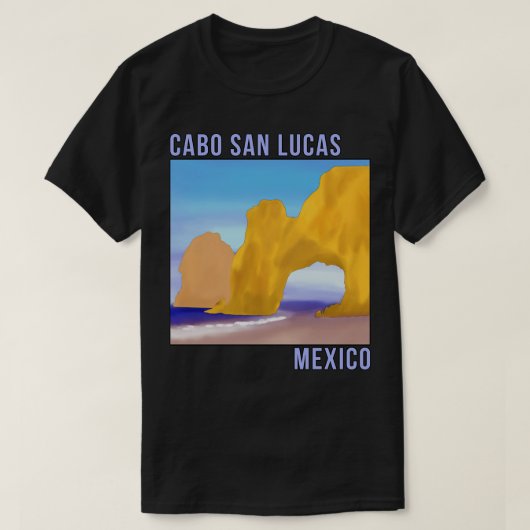 Cabo San Lucas Mexico T-shirt (Design voorkant)