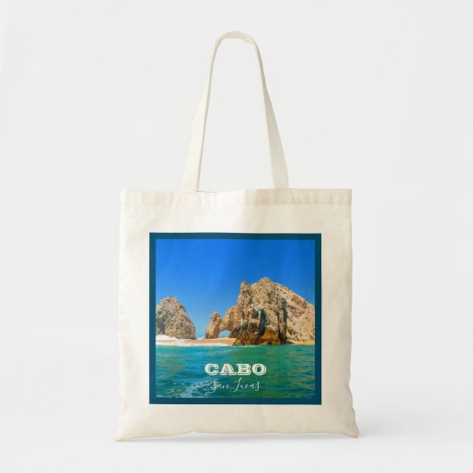 Cabo San Lucas Mexico The Arch Beach Cruise Tote Bag (Voorkant)