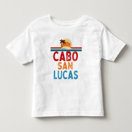 Cabo San Lucas Mexico Vacation Kinder Shirts (Voorkant)