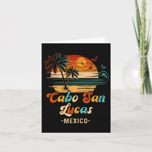 Cabo San Lucas Mexico Vakantie 2025 Overeenkomstig Kaart (Voorkant)